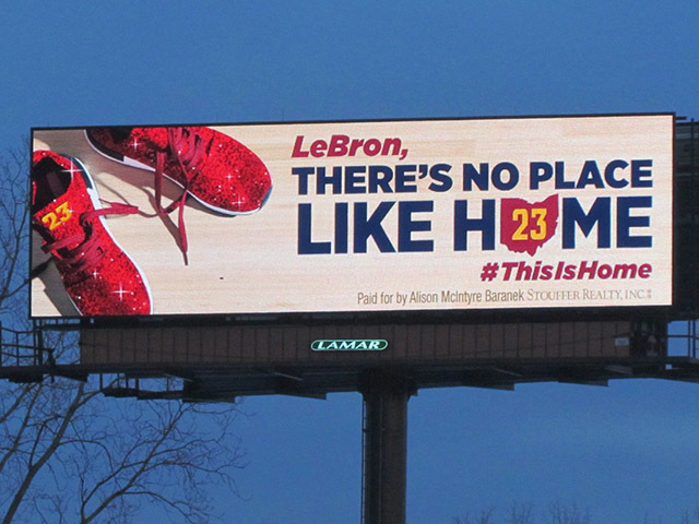 LeBron James reminded the Raptors that the East still goes through him