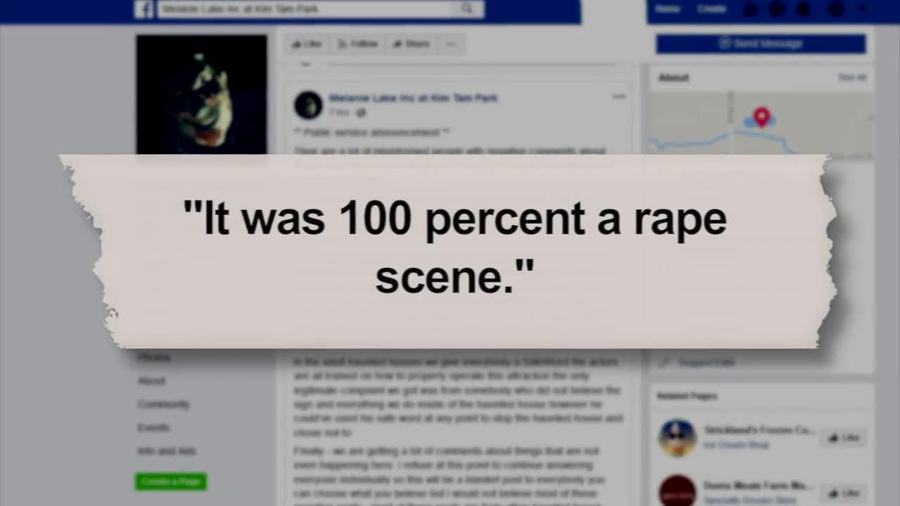 A couple says they were mock raped at the 'Akron Fright Fest' haunted house, did...